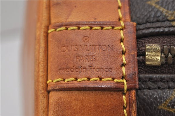 Authentic Louis Vuitton Monogram Alma Hand Bag Purse M51130 LV 9578F