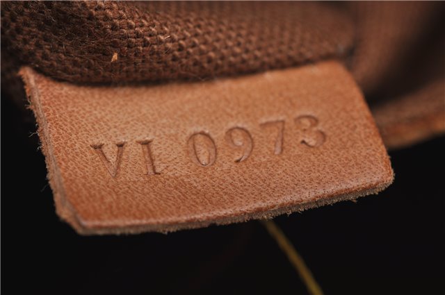 Authentic Louis Vuitton Monogram Alma Hand Bag Purse M51130 LV 9578F