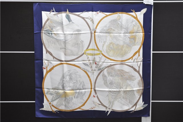 Authentic HERMES Carre 90 Scarf 