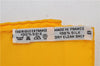 Authentic HERMES Carre 90 Scarf "Qu'importe le flacon" Silk Yellow 9584D