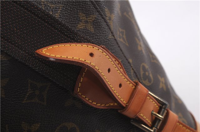 Authentic Louis Vuitton Monogram Montsouris GM Backpack M51135 LV 9585E