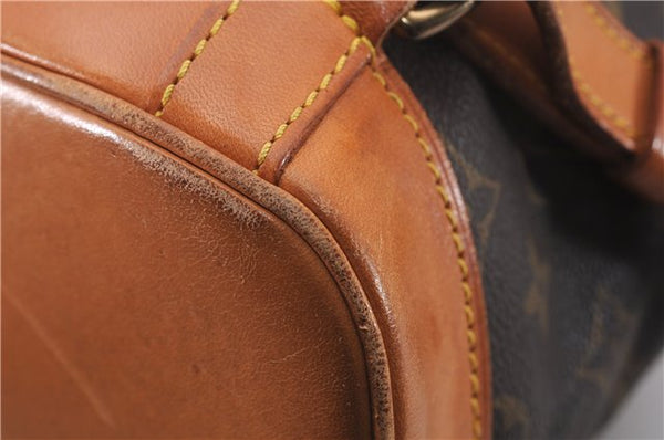 Authentic Louis Vuitton Monogram Montsouris GM Backpack M51135 LV 9585E