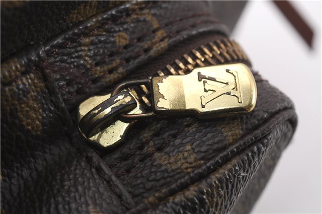 Authentic Louis Vuitton Monogram Montsouris GM Backpack M51135 LV 9585E