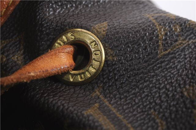 Authentic Louis Vuitton Monogram Montsouris GM Backpack M51135 LV 9585E