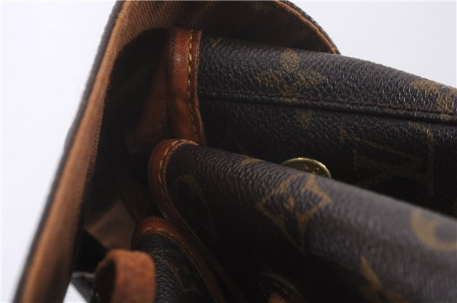 Authentic Louis Vuitton Monogram Montsouris GM Backpack M51135 LV 9585E