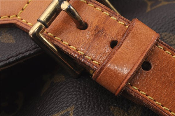 Authentic Louis Vuitton Monogram Montsouris GM Backpack M51135 LV 9585E