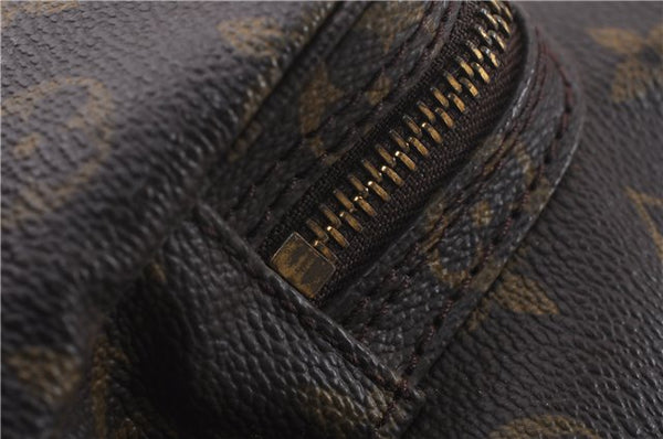 Authentic Louis Vuitton Monogram Montsouris GM Backpack M51135 LV 9585E