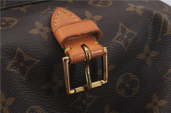 Authentic Louis Vuitton Monogram Montsouris GM Backpack M51135 LV 9585E