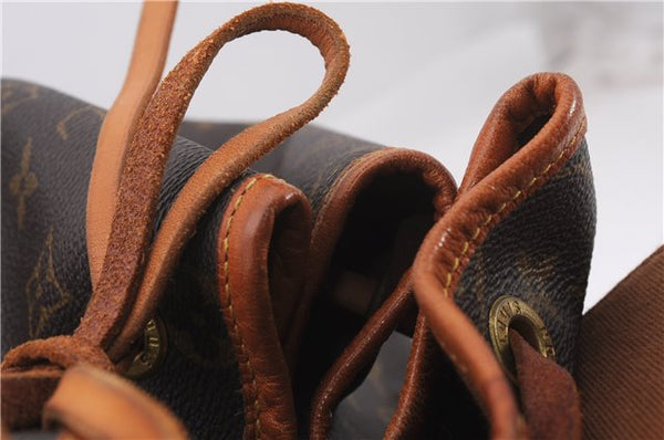 Authentic Louis Vuitton Monogram Montsouris GM Backpack M51135 LV 9585E