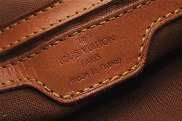 Authentic Louis Vuitton Monogram Montsouris GM Backpack M51135 LV 9585E