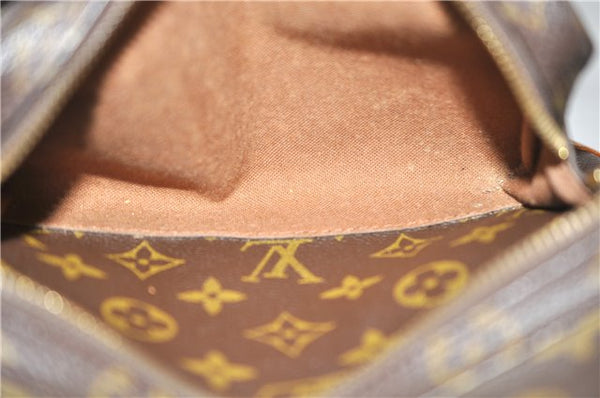 Authentic Louis Vuitton Monogram Montsouris GM Backpack M51135 LV 9585E