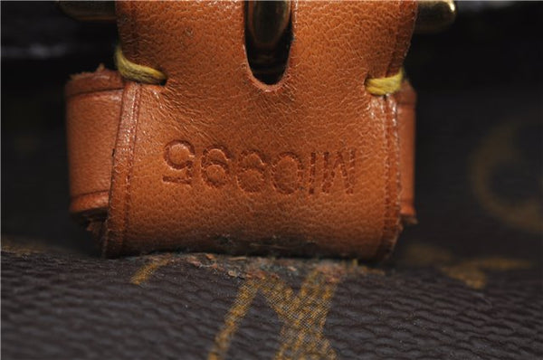 Authentic Louis Vuitton Monogram Montsouris GM Backpack M51135 LV 9585E