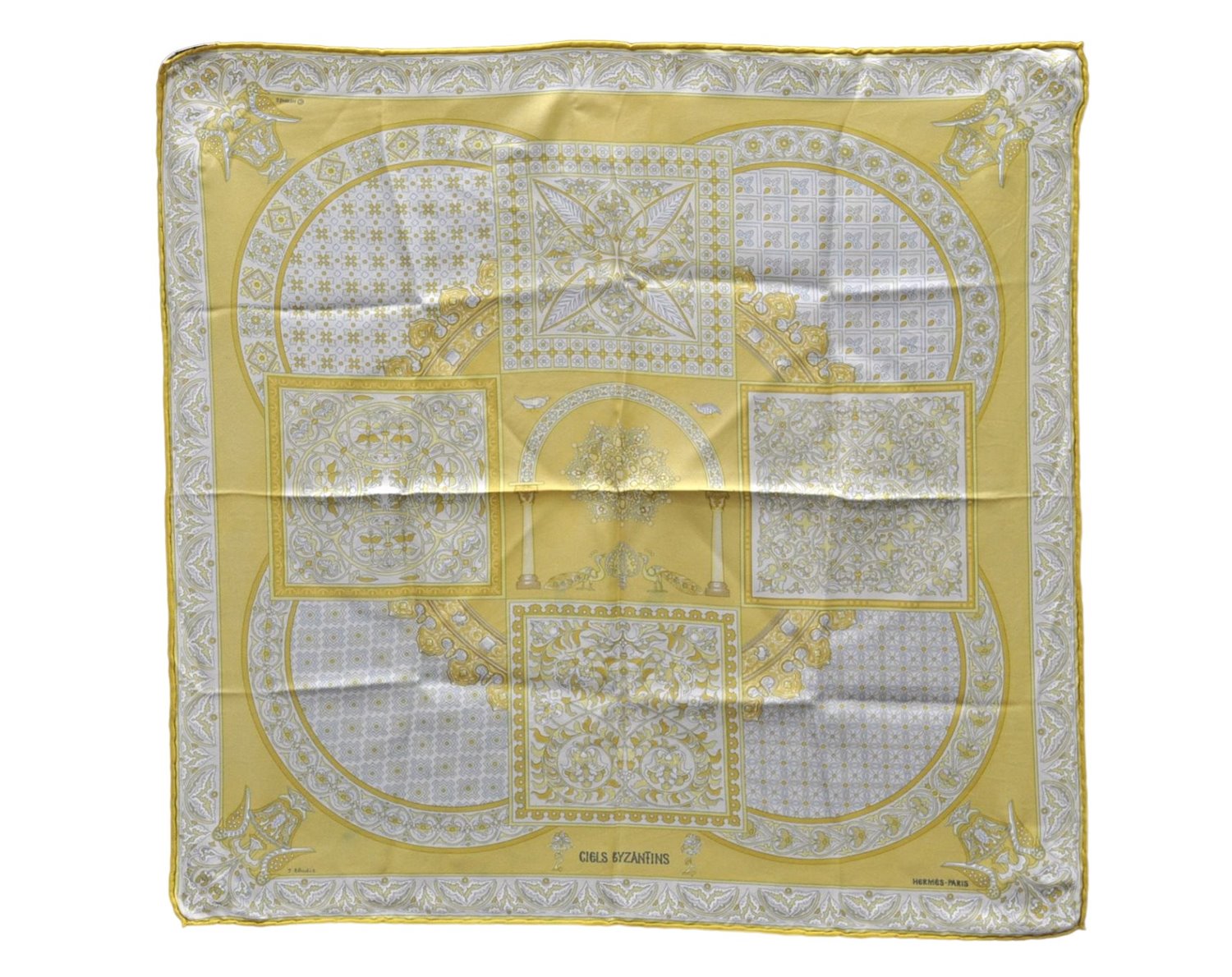 HERMES Petit Carre 40 Scarf Handkerchief 