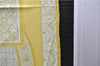 HERMES Petit Carre 40 Scarf Handkerchief "CIELS BYZANTINS" Silk Yellow 9589D