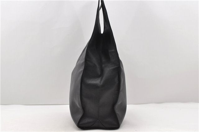 Authentic GUCCI Shoulder Bag Leather 0013191 Black 9591C