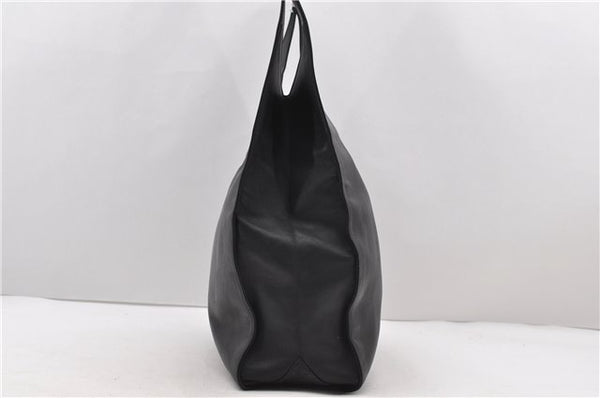 Authentic GUCCI Shoulder Bag Leather 0013191 Black 9591C