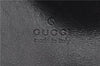 Authentic GUCCI Shoulder Bag Leather 0013191 Black 9591C