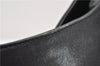 Authentic GUCCI Shoulder Bag Leather 0013191 Black 9591C