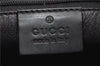 Authentic GUCCI Shoulder Bag Leather 0013191 Black 9591C