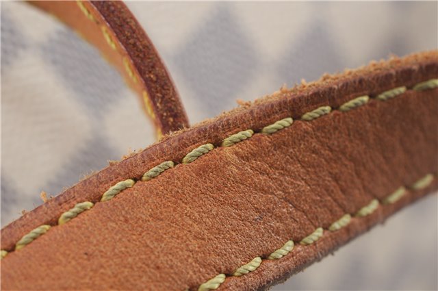 Authentic Louis Vuitton Damier Azur Totally MM Tote Bag N51262 LV 9592E