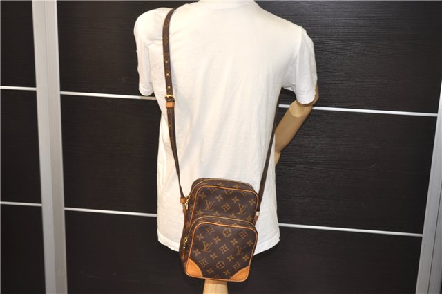 Authentic Louis Vuitton Monogram Amazone Shoulder Cross Body Bag M45236 LV 9593E