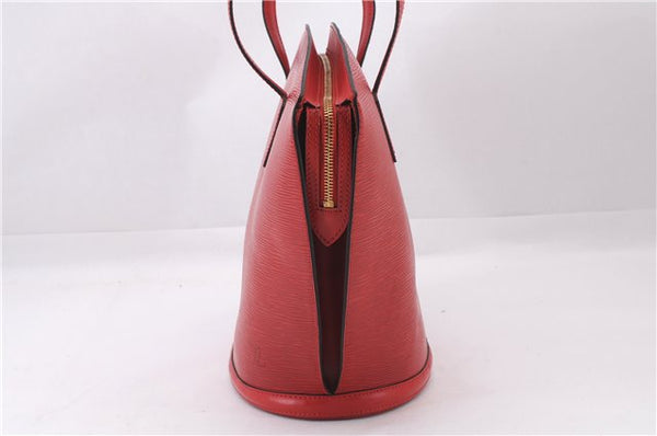 Authentic Louis Vuitton Epi Saint Jacques Shopping Shoulder Bag M52267 Red 9594E