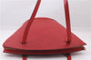Authentic Louis Vuitton Epi Saint Jacques Shopping Shoulder Bag M52267 Red 9594E