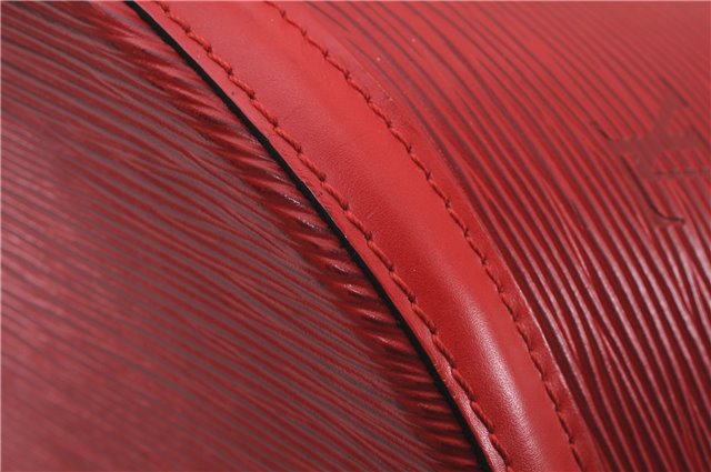 Authentic Louis Vuitton Epi Saint Jacques Shopping Shoulder Bag M52267 Red 9594E