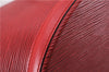 Authentic Louis Vuitton Epi Saint Jacques Shopping Shoulder Bag M52267 Red 9594E