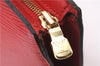 Authentic Louis Vuitton Epi Saint Jacques Shopping Shoulder Bag M52267 Red 9594E