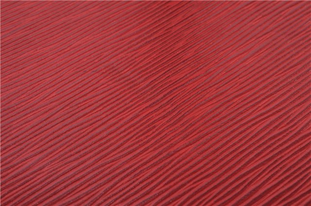 Authentic Louis Vuitton Epi Saint Jacques Shopping Shoulder Bag M52267 Red 9594E