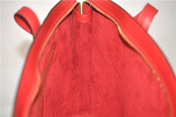 Authentic Louis Vuitton Epi Saint Jacques Shopping Shoulder Bag M52267 Red 9594E