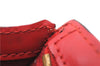 Authentic Louis Vuitton Epi Saint Jacques Shopping Shoulder Bag M52267 Red 9594E