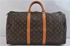 Authentic Louis Vuitton Monogram Keepall 50 Boston Bag M41426 LV 9595C