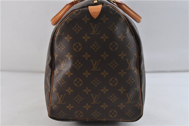 Authentic Louis Vuitton Monogram Keepall 50 Boston Bag M41426 LV 9595C