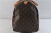 Authentic Louis Vuitton Monogram Keepall 50 Boston Bag M41426 LV 9595C