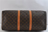 Authentic Louis Vuitton Monogram Keepall 50 Boston Bag M41426 LV 9595C