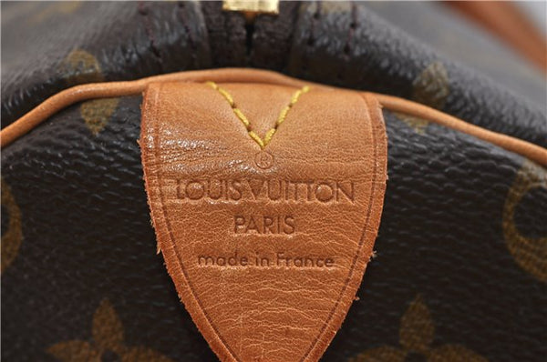Authentic Louis Vuitton Monogram Keepall 50 Boston Bag M41426 LV 9595C