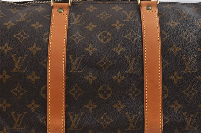 Authentic Louis Vuitton Monogram Keepall 50 Boston Bag M41426 LV 9595C