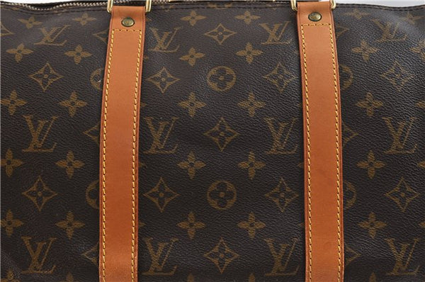 Authentic Louis Vuitton Monogram Keepall 50 Boston Bag M41426 LV 9595C