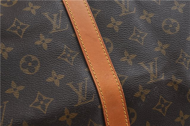 Authentic Louis Vuitton Monogram Keepall 50 Boston Bag M41426 LV 9595C