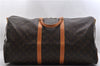 Auth Louis Vuitton Monogram Keepall Bandouliere 55 Boston Bag M41414 LV 9596C