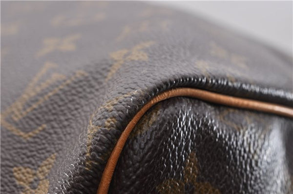 Auth Louis Vuitton Monogram Keepall Bandouliere 55 Boston Bag M41414 LV 9596C