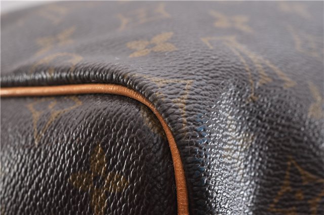 Auth Louis Vuitton Monogram Keepall Bandouliere 55 Boston Bag M41414 LV 9596C