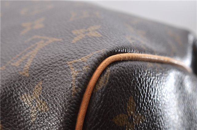 Auth Louis Vuitton Monogram Keepall Bandouliere 55 Boston Bag M41414 LV 9596C