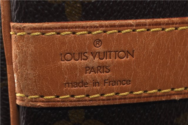 Auth Louis Vuitton Monogram Keepall Bandouliere 55 Boston Bag M41414 LV 9596C