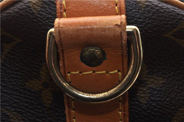 Auth Louis Vuitton Monogram Keepall Bandouliere 55 Boston Bag M41414 LV 9596C