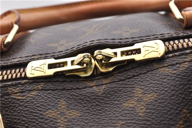 Auth Louis Vuitton Monogram Keepall Bandouliere 55 Boston Bag M41414 LV 9596C