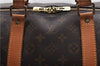 Auth Louis Vuitton Monogram Keepall Bandouliere 55 Boston Bag M41414 LV 9596C