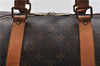Auth Louis Vuitton Monogram Keepall Bandouliere 55 Boston Bag M41414 LV 9596C